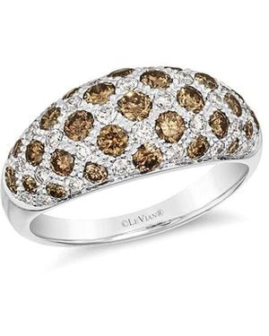 Le Vian Chocolate And Vanilla Platinum 1.59 Ct. Tw. Diamond Ring - White