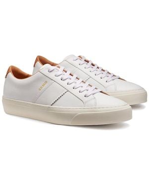 G.H. Bass & Co. Camden Leather Trainer - White