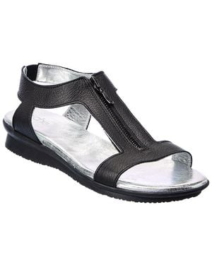 Arche Aurnaa Leather Sandal - Black