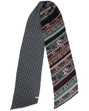 Ferragamo Silk Scarf - Blue