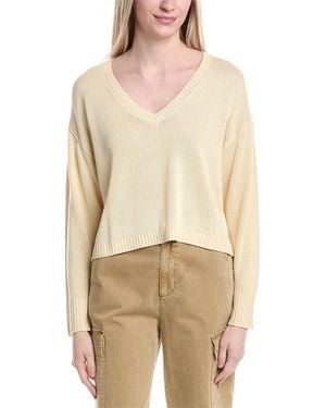 LaBiz V-Neck Jumper - Natural