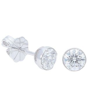 Nephora 14K 1.00 Ct. Tw. Diamond Stud Earrings - White