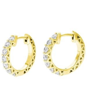 Amairah 2.00 Ct. Tw. Lab-Grown Diamond Hoop Earrings - Metallic