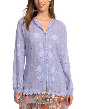 Johnny Was Petite Anzhelina Tunic - Purple