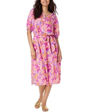 Roberta Roller Rabbit Genevieve Scenic Luca Caftan - Pink
