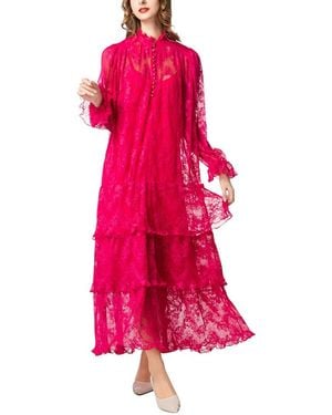 BURRYCO Maxi Dress - Pink