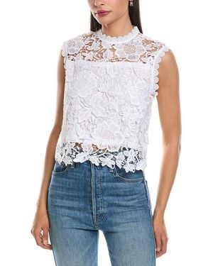 Nanette Lepore Lace Top - Blue