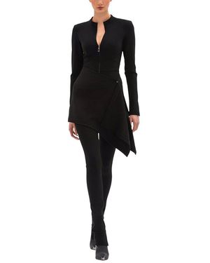 BGL 2Pc Jumpsuit & Skirt Set - Black