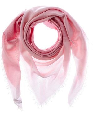 Jimmy Choo Cotton-Blend Scarf - Pink