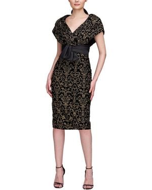 THEIA Rosalia Dress - Black