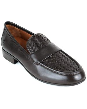 Gentle Souls Crew Leather Flat - Black