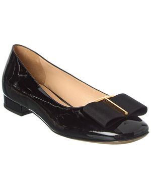 Tom Ford Audrey Patent Ballerina Flat - Black