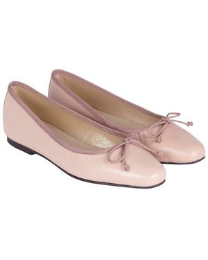 Menina Step Patricia Leather Flat - Pink