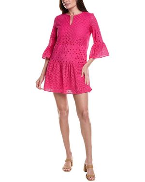 tyler boe Isla Eyelet Tunic - Pink