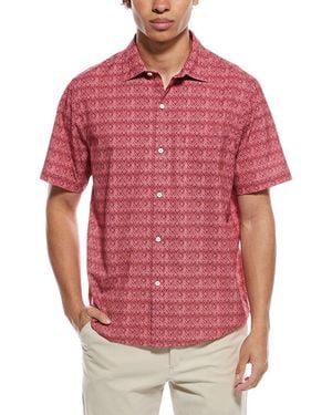 Tommy Bahama Bahama Coast Tile Isle Shirt - Red