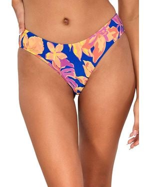 Sunsets Hazel Hipster Bottom - Blue