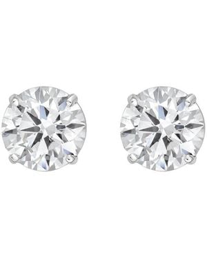 Diana M. Jewels Diana M. 14K 2.00 Ct. Tw. Lab-Grown Diamond Earrings - Metallic