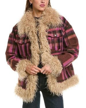 Scotch & Soda Jazz Shacket - Red