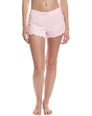Pj Salvage Luxe Leopard Short - Pink