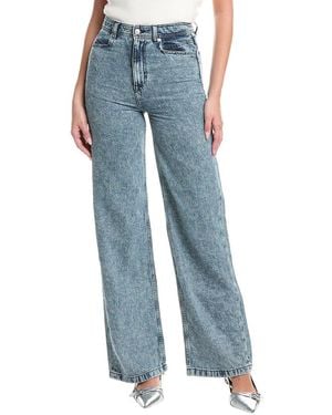 BOSS Marlene High-Rise Flare Jean - Blue