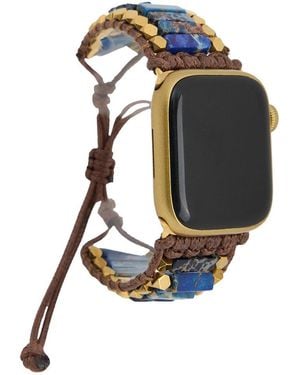 Saachi Stone Row Apple Watch Band - Blue