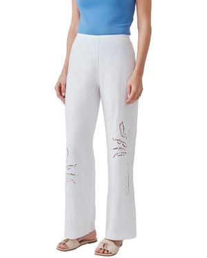 J.McLaughlin Kilian Linen Pant - Blue