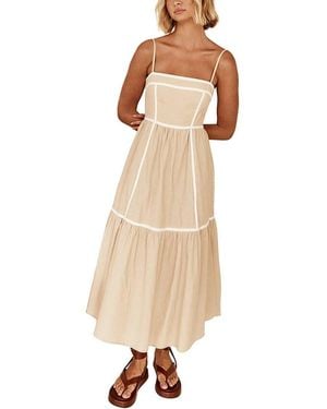 LEON GORI Maxi Dress - Natural