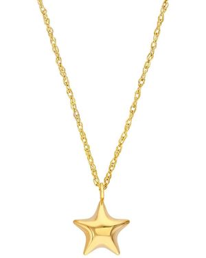 HAWLEY ST 14K Celestial Necklace - Metallic