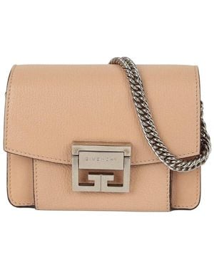 Givenchy Leather Mini Crossbody (Authentic Pre-Loved) - Natural