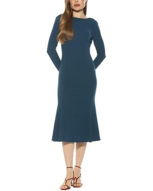 Alexia Admor Liora A-Line Dress - Blue