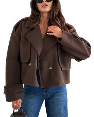 Kayla Paris Coat - Brown