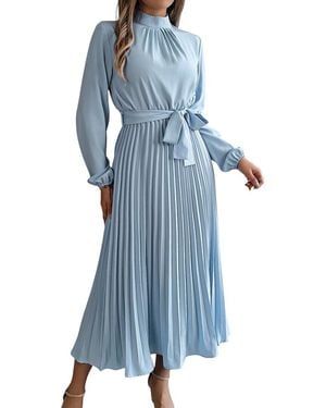 Lily Kim Maxi Dress - Blue
