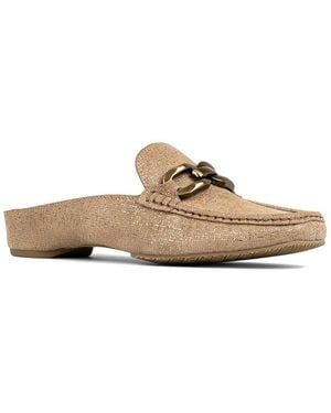 Donald J Pliner Rizziel Leather Slip-On Mule - White