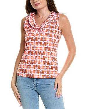 J.McLaughlin Durham Catalina Cloth Top - Red