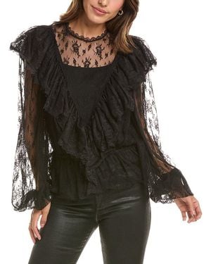 Ronny Kobo Talia Blouse - Black