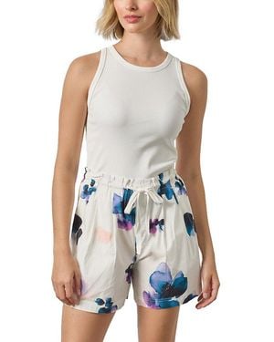 Lilla P Pleat Waist Short - Blue