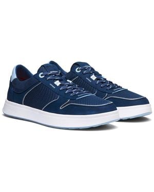 Swims Strada Leather Sneaker - Blue