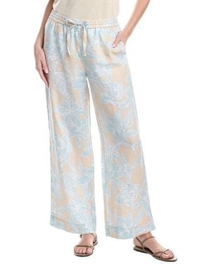 Tommy Bahama Paradiso Petals Easy Linen Pant - Blue