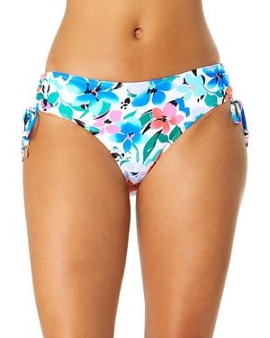 Anne Cole Alex Side Tie Bottom - Blue