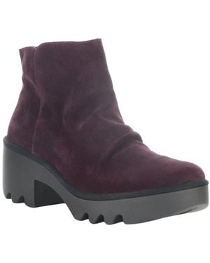 Fly London Tulp Suede Boot - Purple
