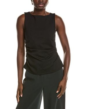 Rag & Bone Irina Ponte Shirred Tank - Black