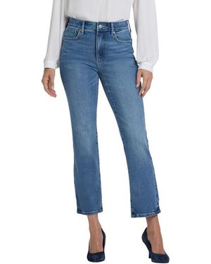 NYDJ Marilyn Bastille Sea Ankle Crop Jean - Blue