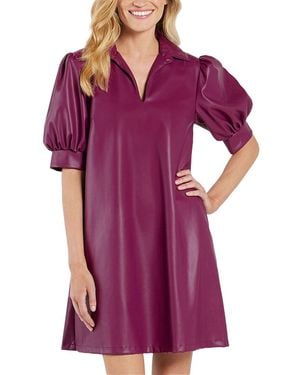 Jude Connally Emerson Swing Dress - Purple