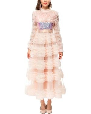 BURRYCO Maxi Dress - Pink