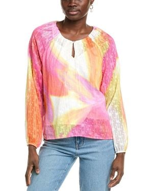 Nicole Miller Woven Shirt - Red