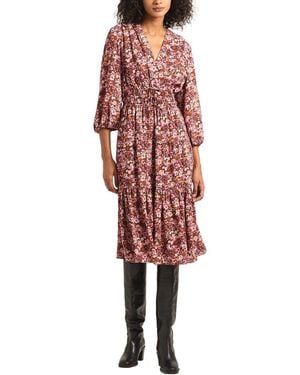 10 Crosby Derek Lam Elsa A-Line Dress - Red