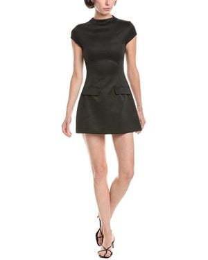 Madison Miles Mini Dress - Black