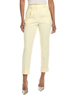 Peserico Pleated Pant - Yellow