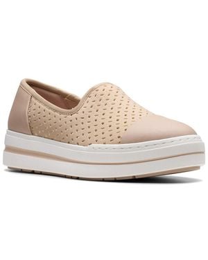 Clarks Cloudsteppers Audreigh Star Slip-on Shoes - White