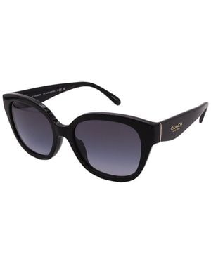 COACH Hc8438U 56Mm Sunglasses - Black